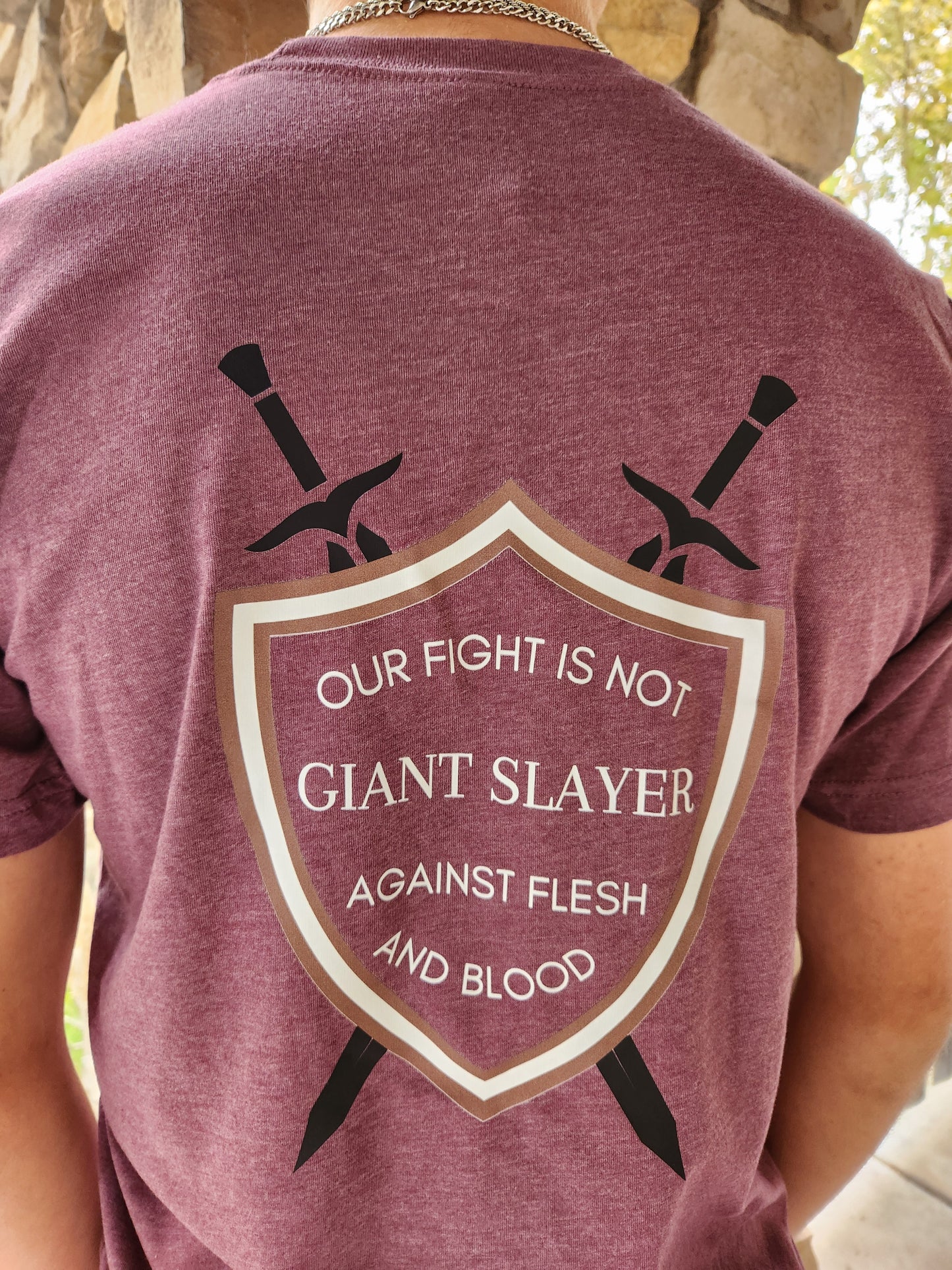 Giant Slayer T-shirt (Plum)