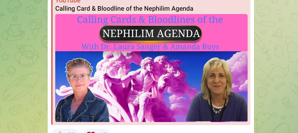 Calling Card and Bloodline of the Nephilim Agenda