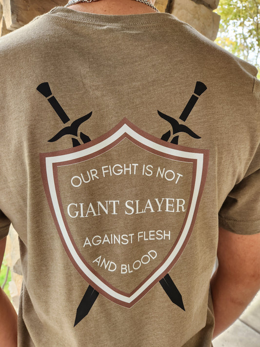 Giant Slayer T-shirt (Olive Green)