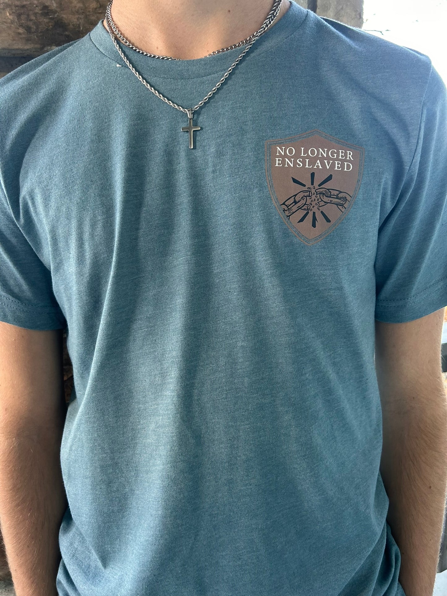 Giant Slayer T-shirt (Slate Blue)