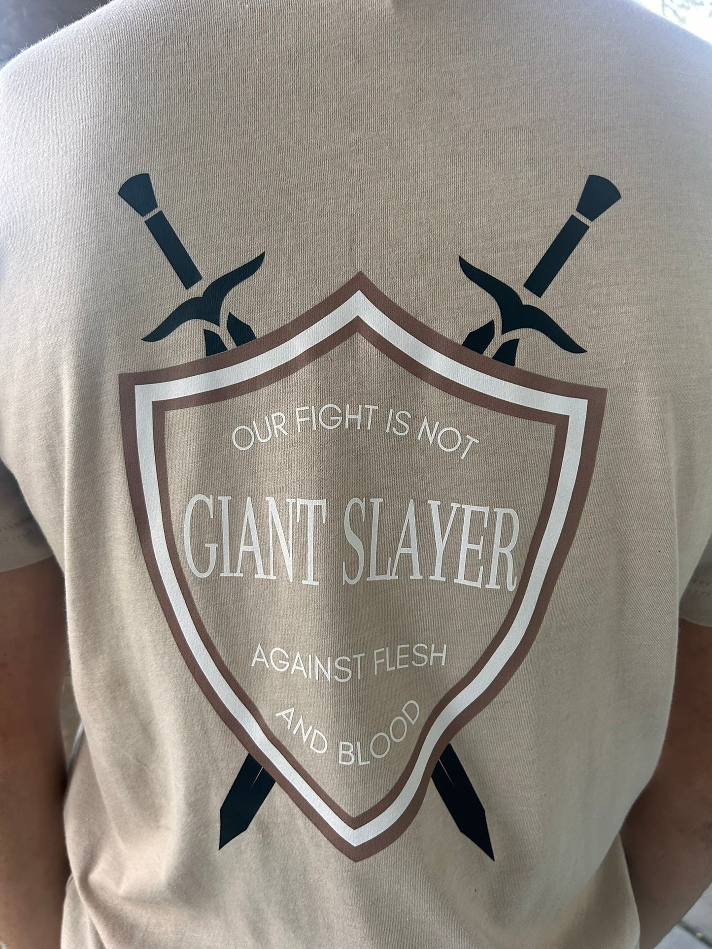 Giant Slayer T-shirt (Tan)